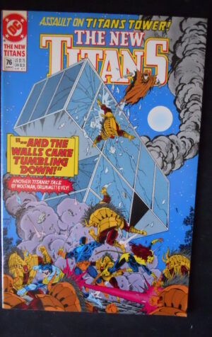 THE NEW TITANS 76 1991 Dc Comics  [SA15]