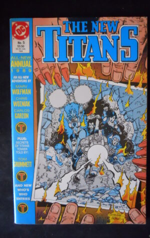 THE NEW TITANS ANNUAL 5 1989  Dc Comics  [SA15]