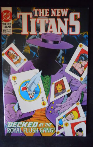 THE NEW TITANS 68 1990 Dc Comics  [SA15]