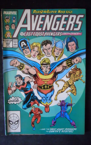 AVENGERS 302 1989 Marvel Comics   [SA16]