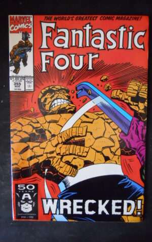 FANTASTIC FOUR 355 1991 Marvel Comics  [SA16]