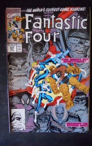 FANTASTIC FOUR 347 1990 Marvel Comics  [SA16]