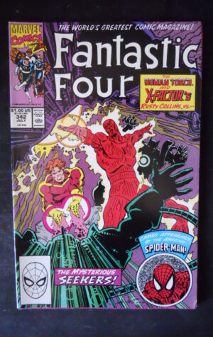 FANTASTIC FOUR 342 1990 Marvel Comics  [SA16]