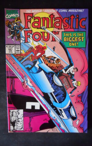 FANTASTIC FOUR 341 1990 Marvel Comics  [SA16]
