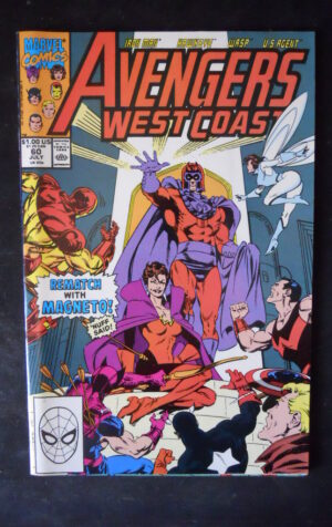 AVENGERS WEST COAST 60 1990 Marvel Comics   [SA16]