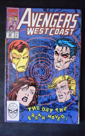 AVENGERS WEST COAST 58 1990 Marvel Comics   [SA16]