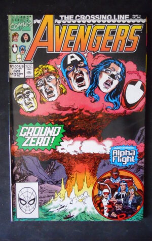 AVENGERS 323 1990 Marvel Comics   [SA16]
