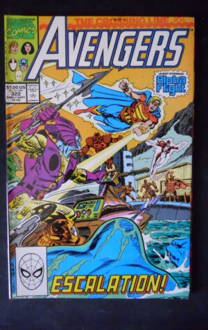 AVENGERS 322 1990 Marvel Comics   [SA16]