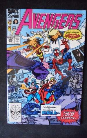 AVENGERS 316 1990 Marvel Comics   [SA16]