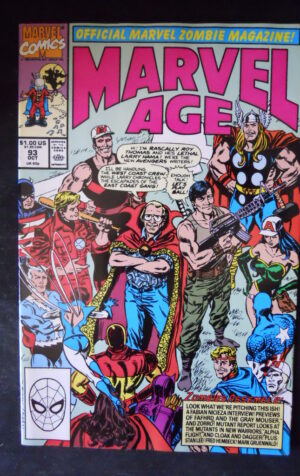 MARVEL AGE 94 1990 Marvel Comics   [SA17]