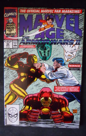 MARVEL AGE 93 1990 Marvel Comics   [SA17]