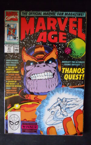 MARVEL AGE 92 1990 Marvel Comics   [SA17]