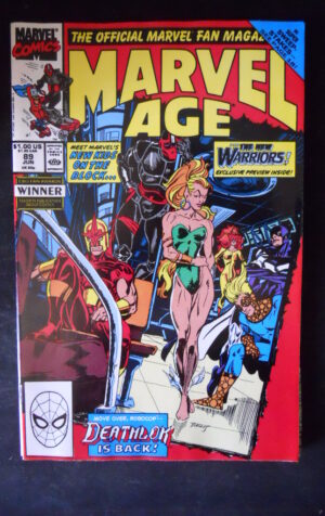 MARVEL AGE 90 1990 Marvel Comics   [SA17]