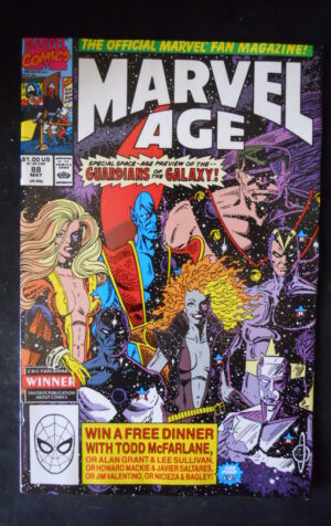 MARVEL AGE 89 1990 Marvel Comics   [SA17]
