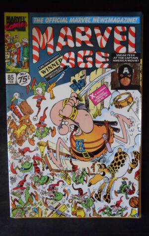 MARVEL AGE 85 1990 Marvel Comics   [SA17]