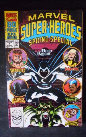 MARVEL SUPER HEROES 1 1990 Spring Marvel Comics   [SA17]