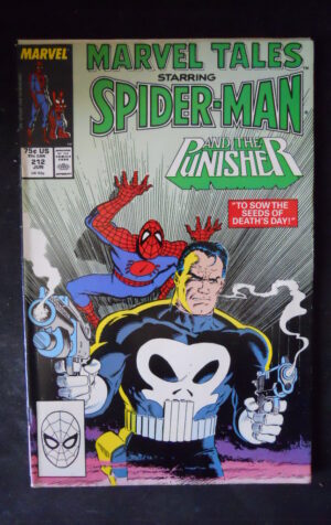 MARVEL TALES Starring Spider Man 212 1988 Marvel Comics   [SA17]