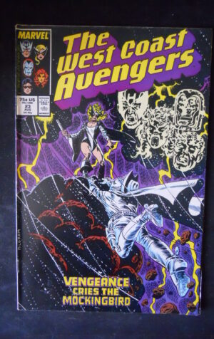 THE WEST COAST AVENGERS 23 1987 Marvel Comics   [SA17]
