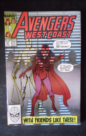 AVENGERS WEST COAST 47 1989 Marvel Comics   [SA17]