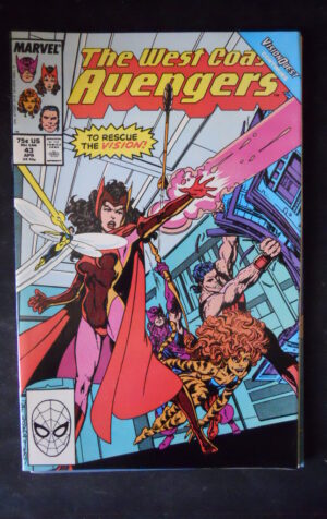 AVENGERS WEST COAST 43 1989 Marvel Comics   [SA17]