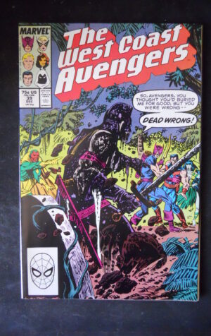 AVENGERS WEST COAST 39 1988 Marvel Comics   [SA17]