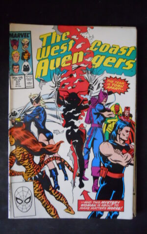AVENGERS WEST COAST 37 1988 Marvel Comics   [SA17]