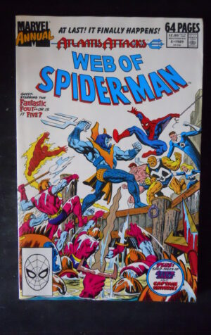 WEB SPIDER MAN Annual 5 1989  Marvel Comics   [SA17]