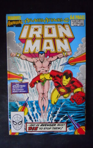 IRON MAN Annual 10 1989 Marvel Comics   [SA17]
