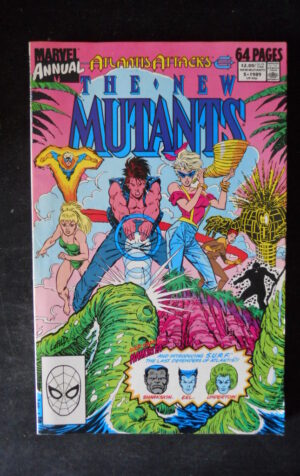 THE NEW MUTANTS Annual 5 1989 Marvel Comics [SA17]