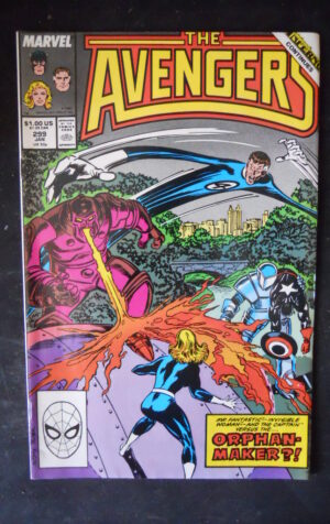 THE AVENGERS 299 1989 1 st App Orphan Maker Marvel Comics   [SA17]