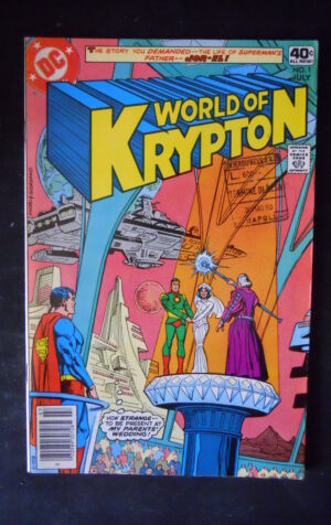 WORLD OF KRYPTON 1 1979 Dc Comics  [SA17]