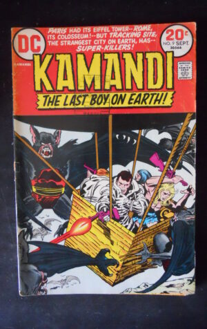 KAMANDI The Last Boy on Earth 9 1973 Dc Comics   [SA17]