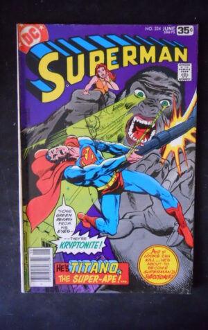 SUPERMAN 324 1978 Dc Comics   [SA17]