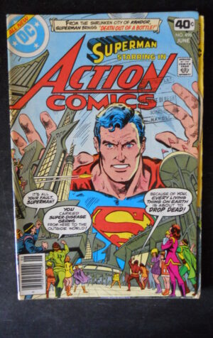 ACTION COMICS Superman 496 1979 Dc Comics   [SA17]
