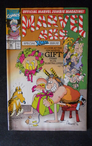 MARVEL AGE 96 1991 Marvel Comics   [SA17]