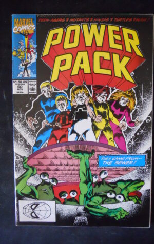 POWER PACK 60 1990 Marvel Comics   [SA17]