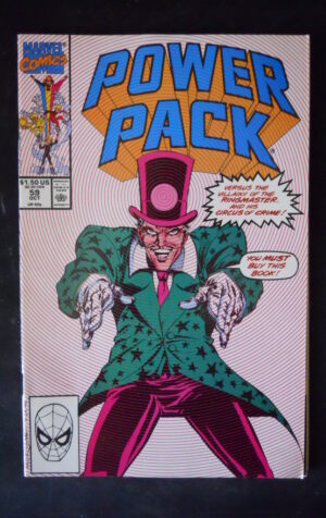 POWER PACK 59 1990 Marvel Comics   [SA17]