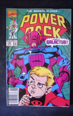 POWER PACK 58 1990 Marvel Comics   [SA17]