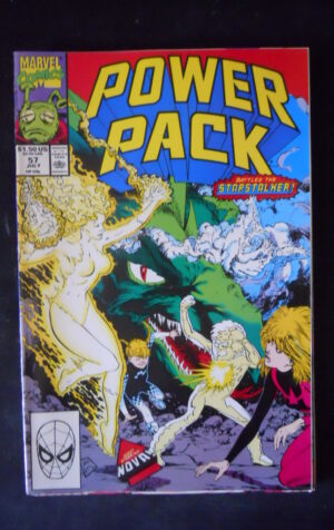 POWER PACK 57 1990 Marvel Comics   [SA17]
