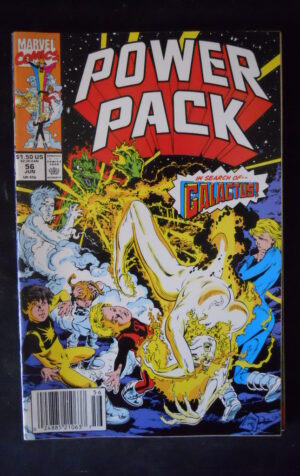 POWER PACK 56 1990 Marvel Comics   [SA17]
