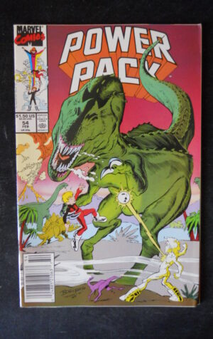 POWER PACK 54 1990 Marvel Comics   [SA17]