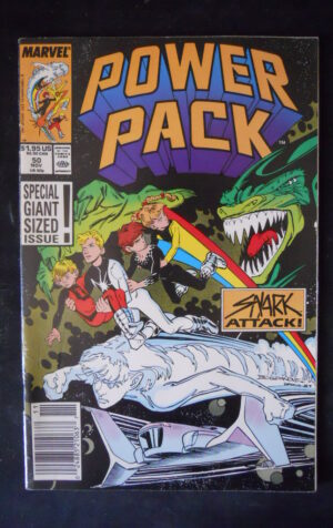 POWER PACK 50 1989 Marvel Comics   [SA17]