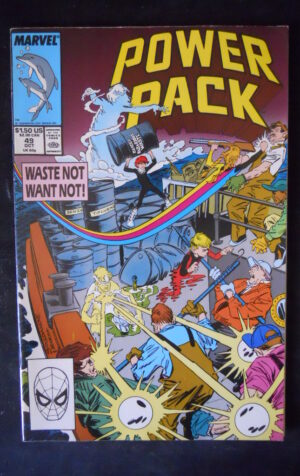 POWER PACK 49 1989 Marvel Comics   [SA17]