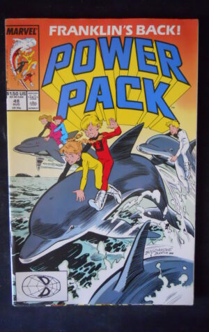 POWER PACK 48 1989 Marvel Comics   [SA17]