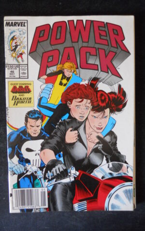 POWER PACK 46 1989 Marvel Comics   [SA17]