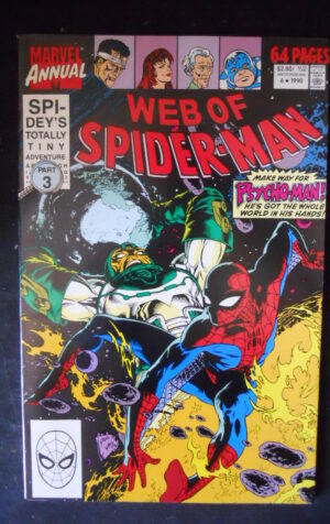 WEB OF SPIDER MAN Annual 6 1990 Marvel Comics   [SA19]