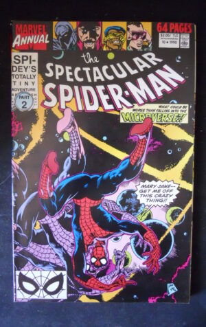 THE SPECTACULAR SPIDER MAN Annual 10 1990 Marvel Comics  [SA19]
