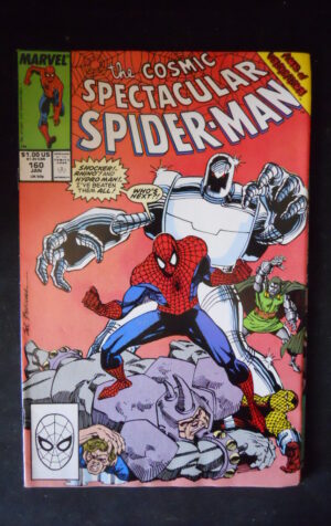 THE SPECTACULAR SPIDER MAN 160 1990 Marvel Comics  [SA19]
