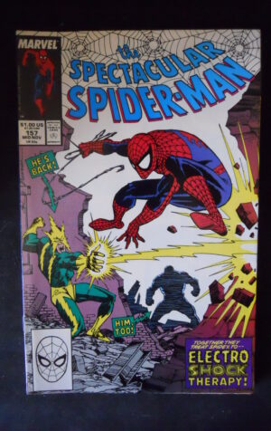 THE SPECTACULAR SPIDER MAN 157 1989 Marvel Comics  [SA19]