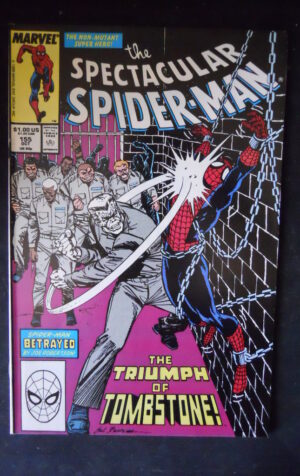 THE SPECTACULAR SPIDER MAN 155 1989 Marvel Comics  [SA19]